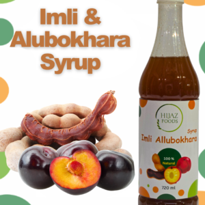 Imli Alobukhara HF Syrup Product Image - Hijaz Foods 100% Natural Pure Fruit Syrups - Natural Fruit Juice - Pakistan
