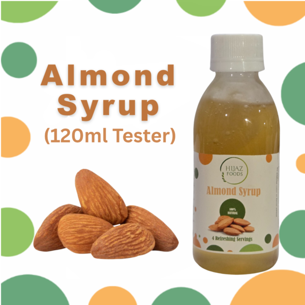 HF Almond Syrup 120 ml Tester Product Pic