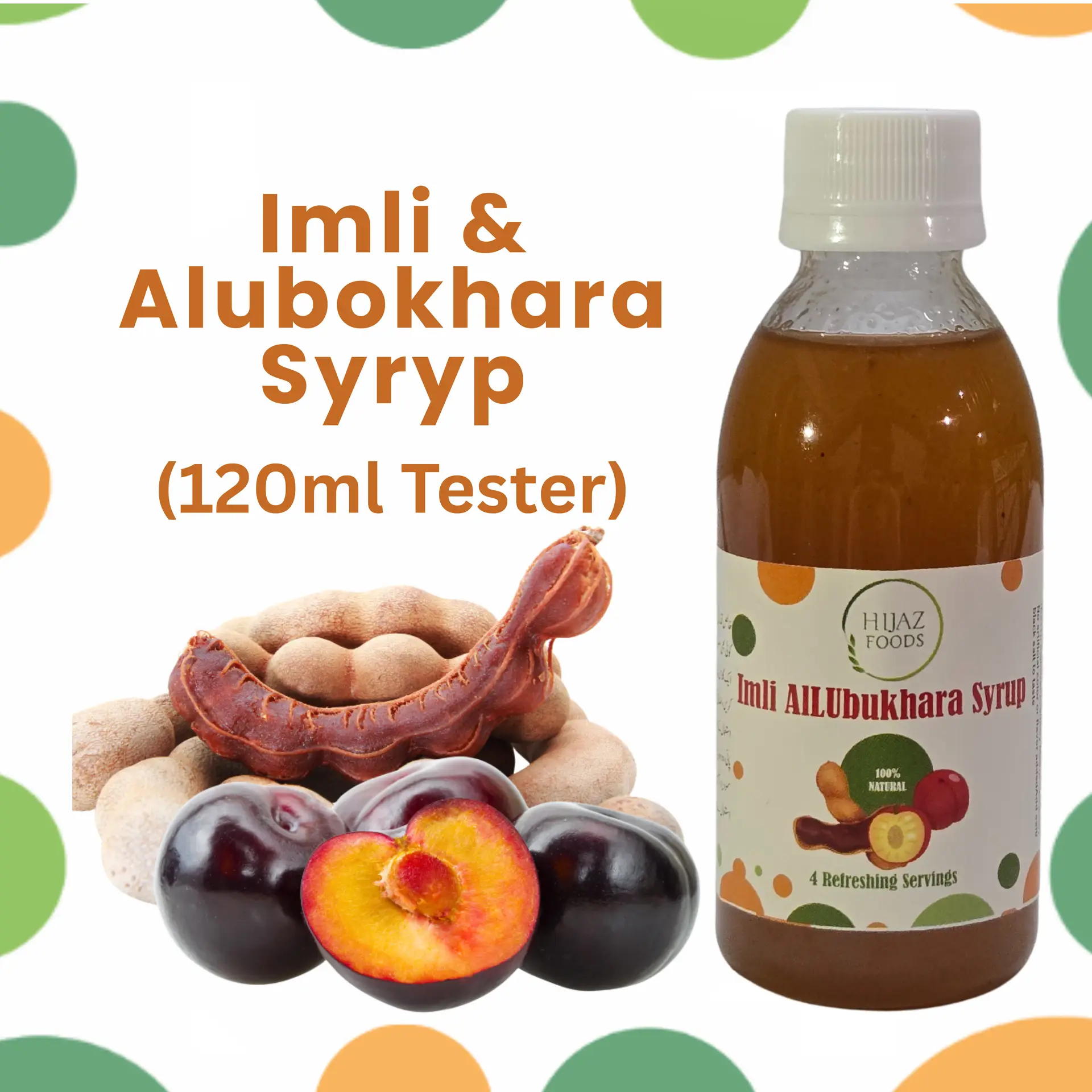 HF Imli Alubokhara Syrup 120 ml Tester Product Pic