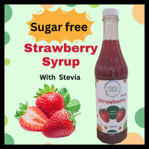 Strawberry Syrup (Sugar Free)