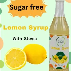 Lemon Syrup (Sugar Free)