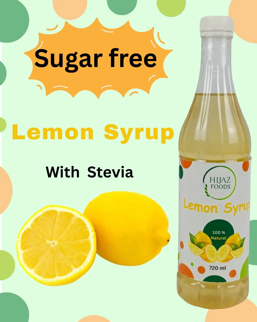 Lemon Syrup (Sugar Free)